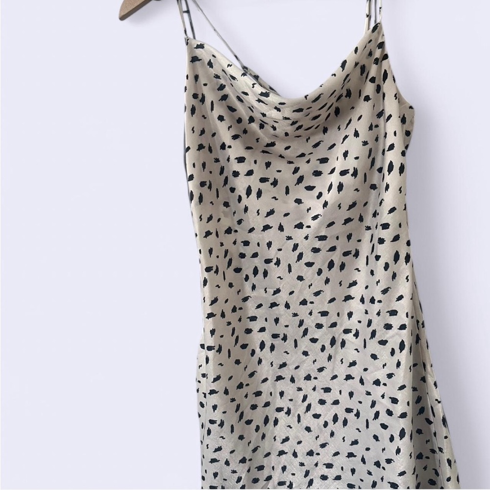 DRY GOODS COWL NECK DRESS